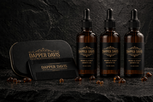 Dapper Davis Men’s Beard Care Essentials Set