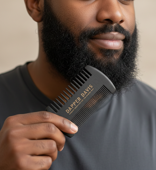 Beard Brush and Comb Set